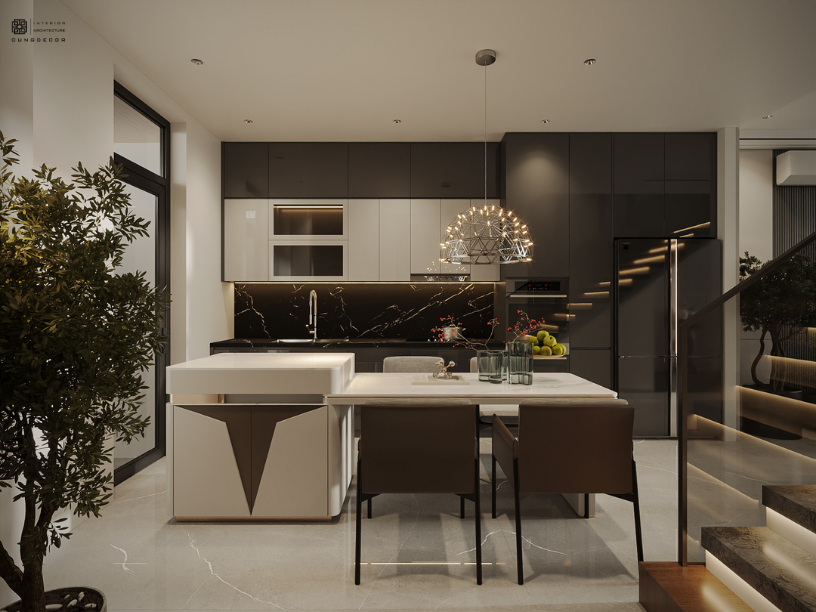 nhà phố hiện đại