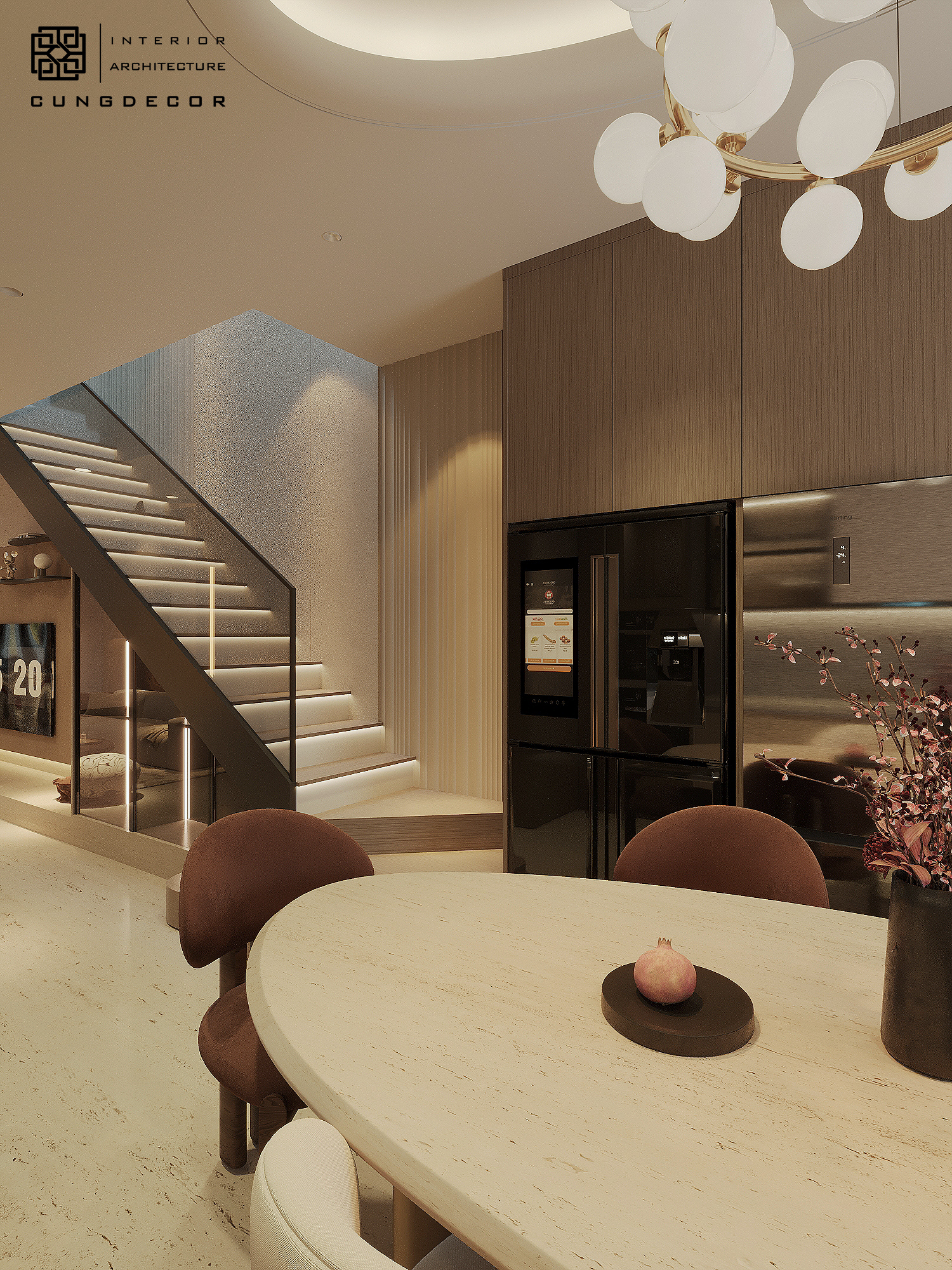 Nhà phố hiện đại