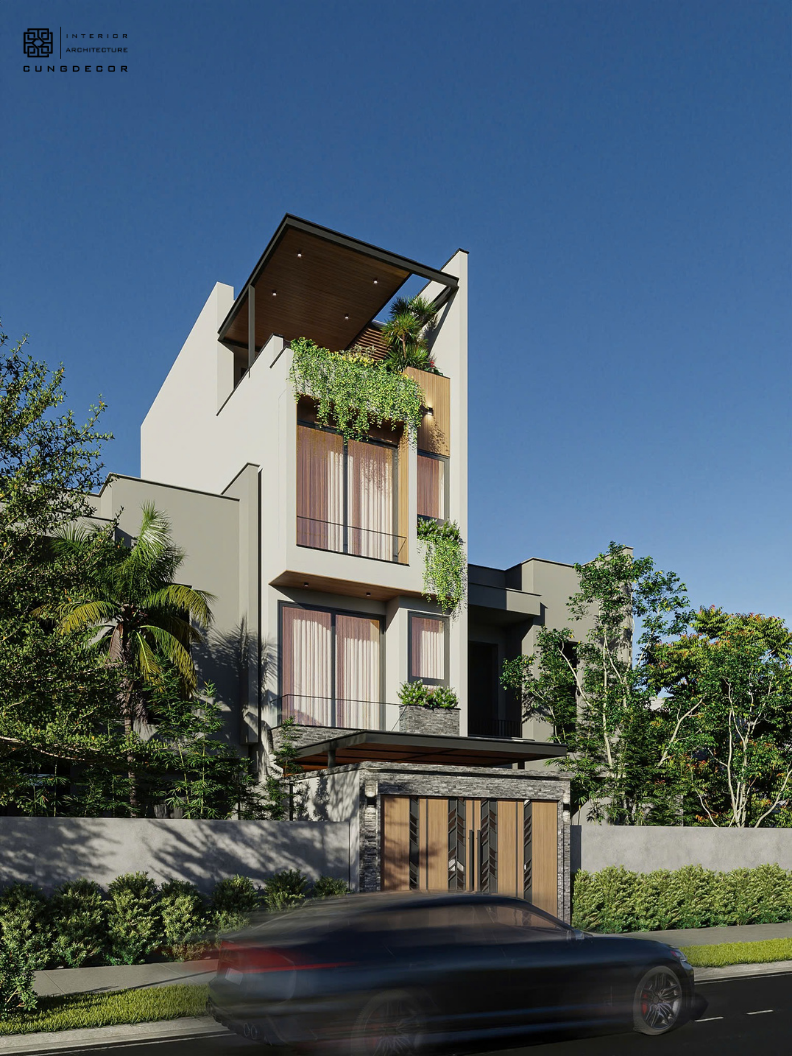 nhà phố hiện đại