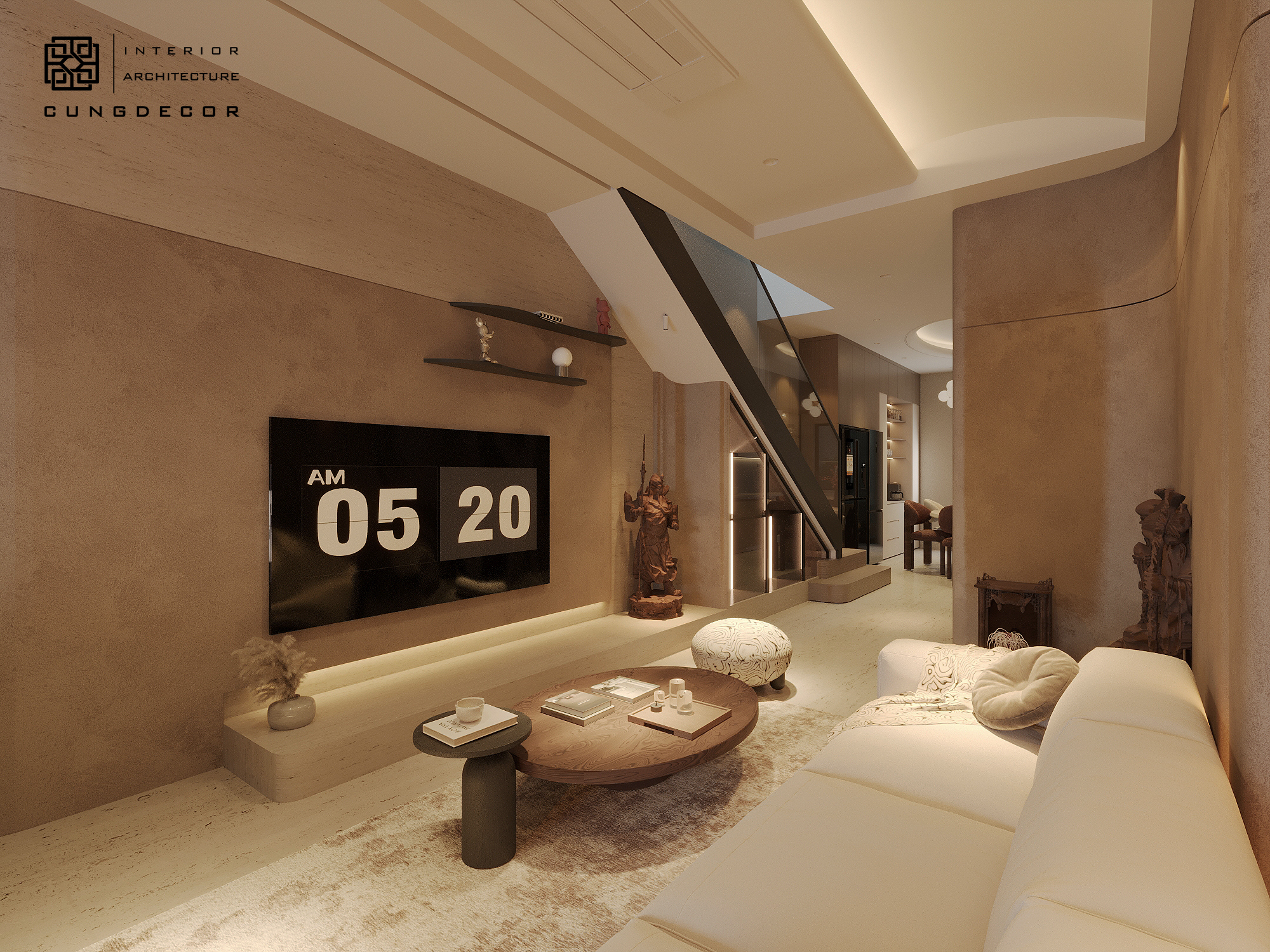 Nhà phố hiện đại