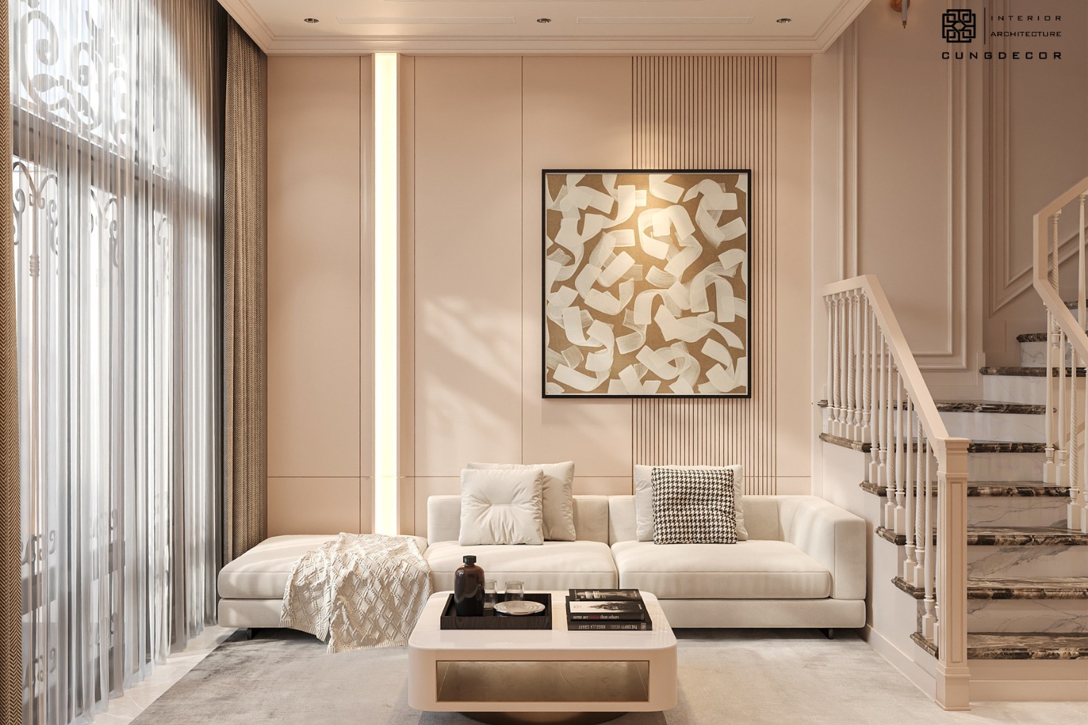 Nhà phố tân cổ điển