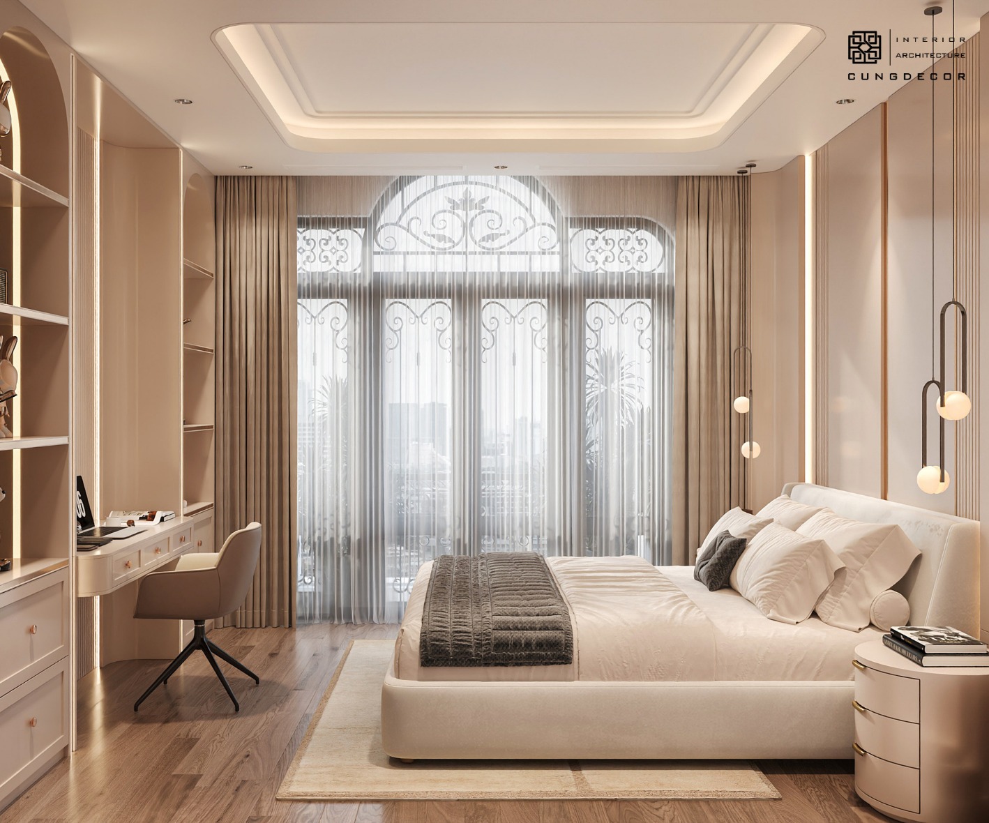 Nhà phố tân cổ điển