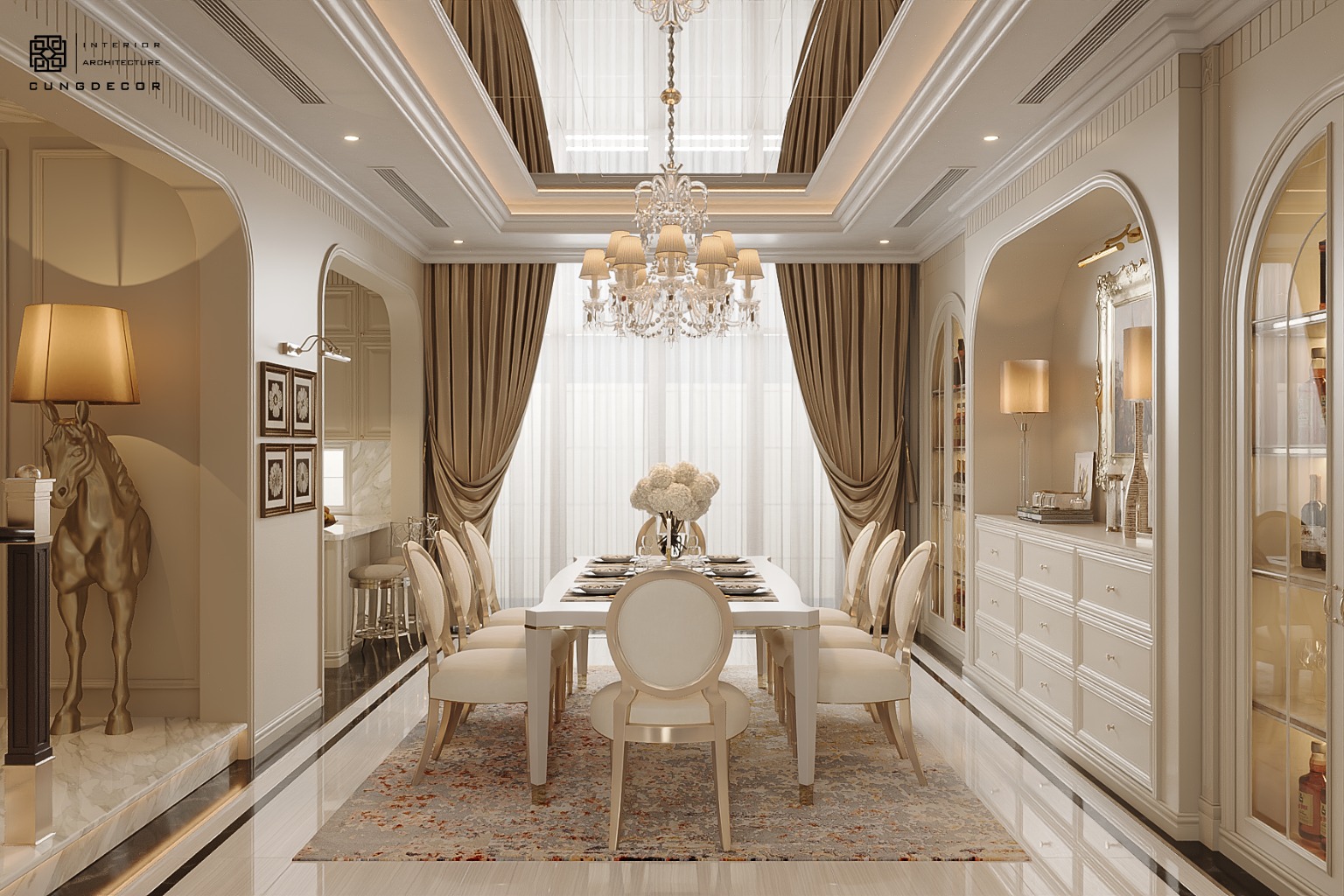 biệt thự tân cổ điển