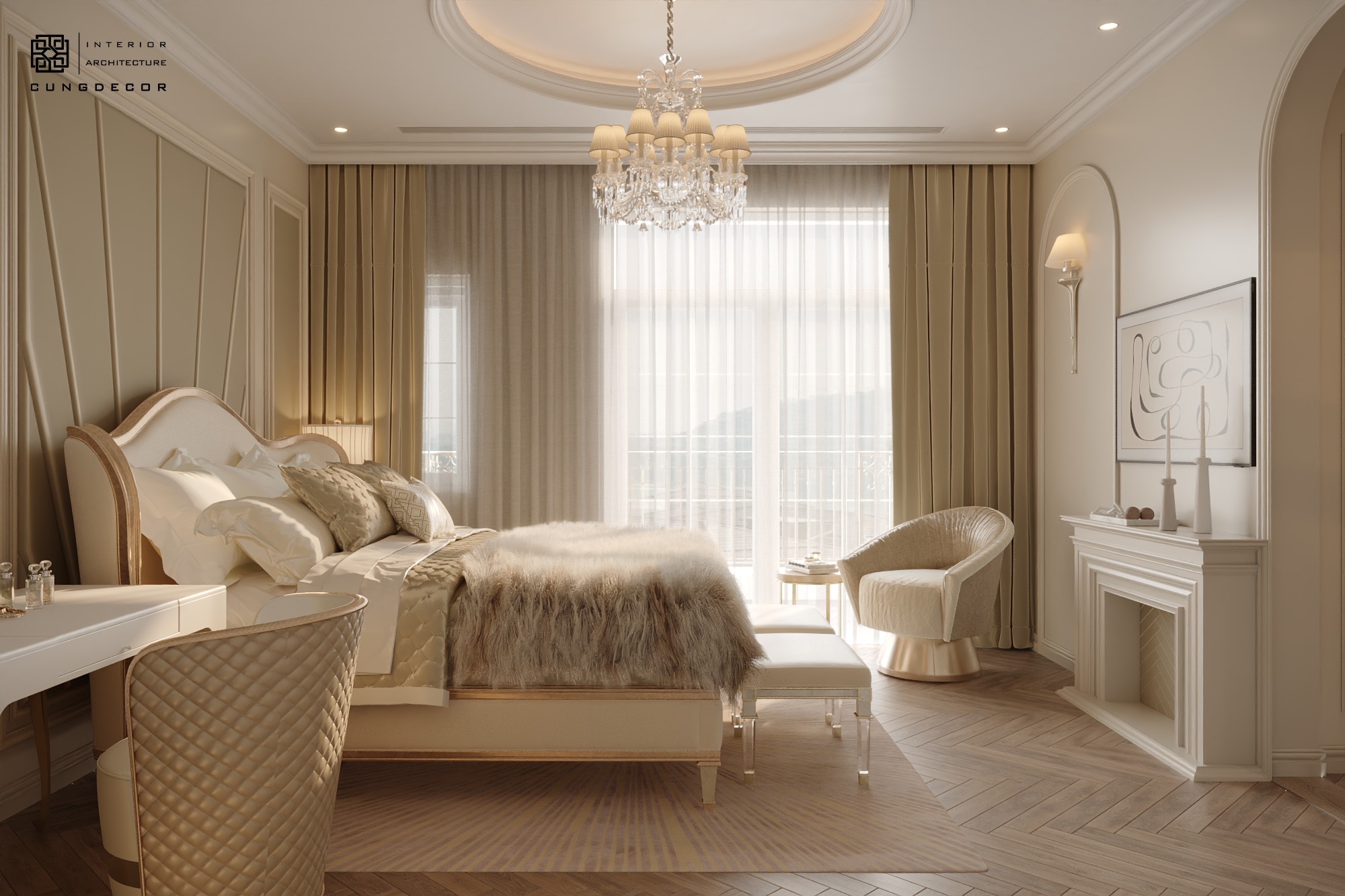 biệt thự tân cổ điển