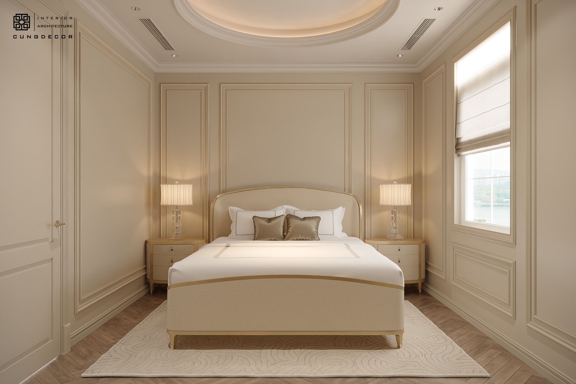 biệt thự tân cổ điển