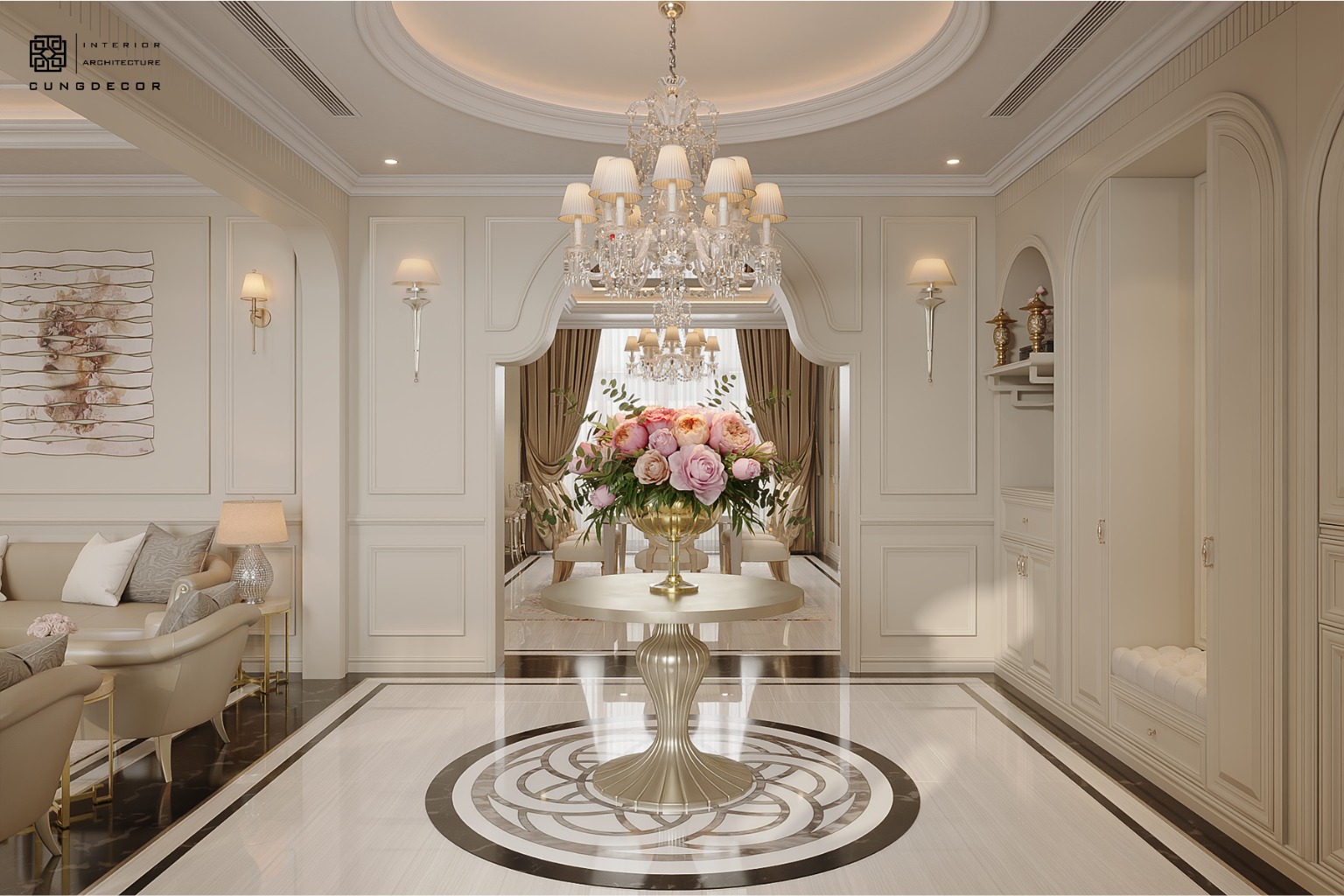 biệt thự tân cổ điển