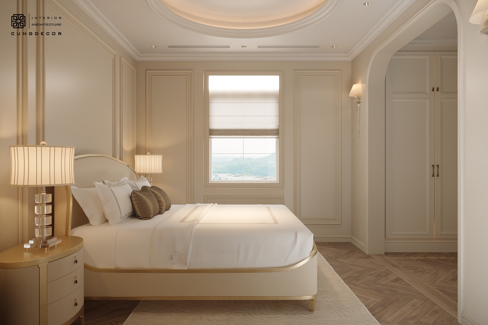 biệt thự tân cổ điển