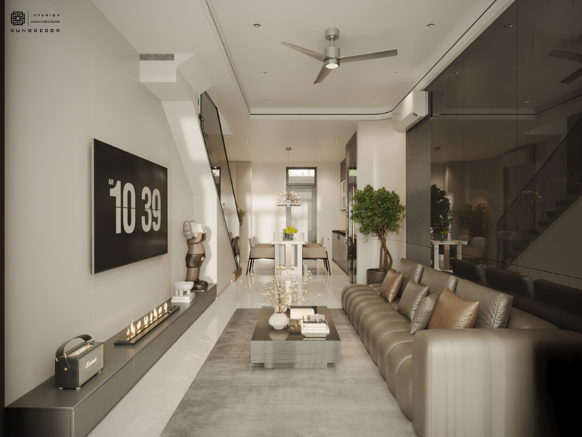 nhà phố hiện đại