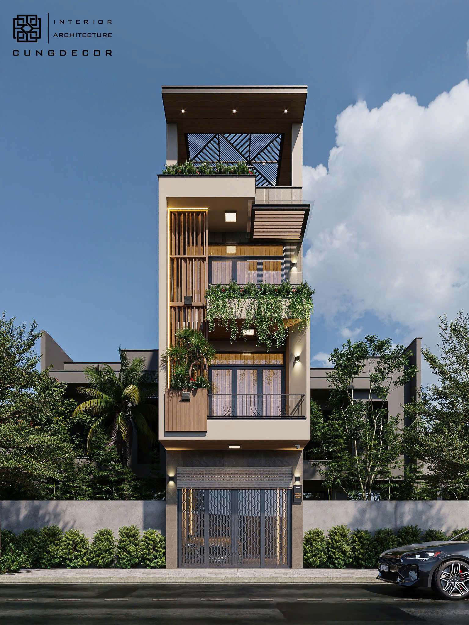 Nhà phố Bình Phú - 270m²