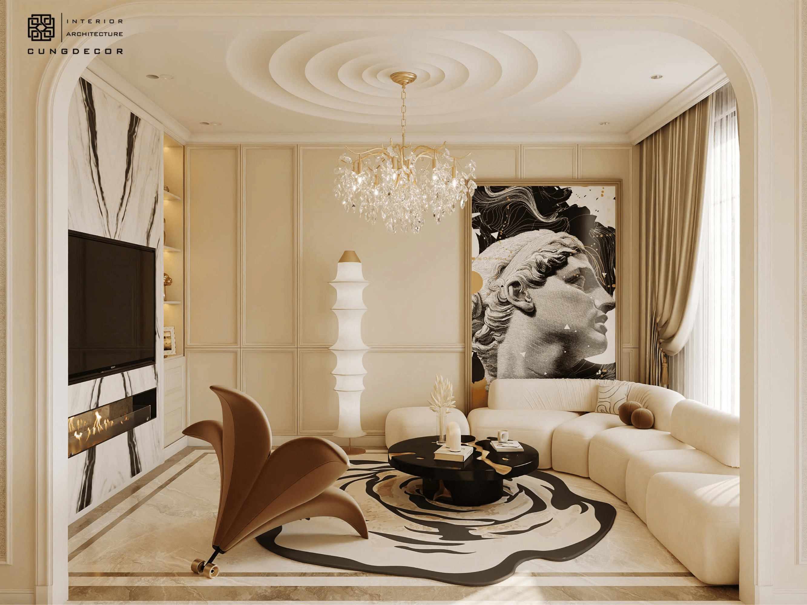 Nhà phố hiện đại