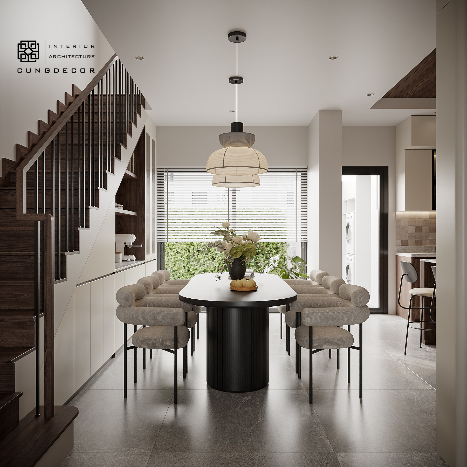 Nhà phố hiện đại