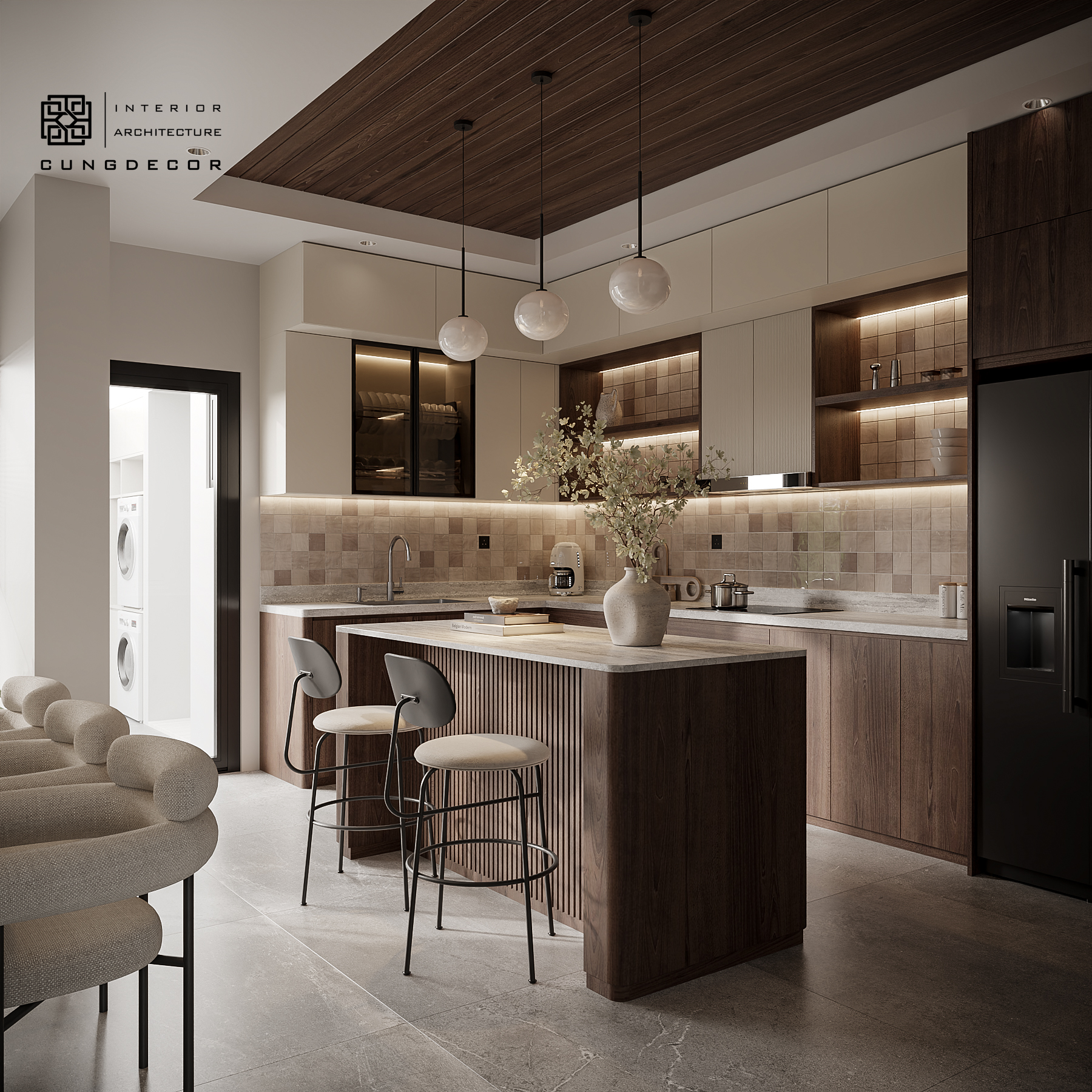 Nhà phố hiện đại