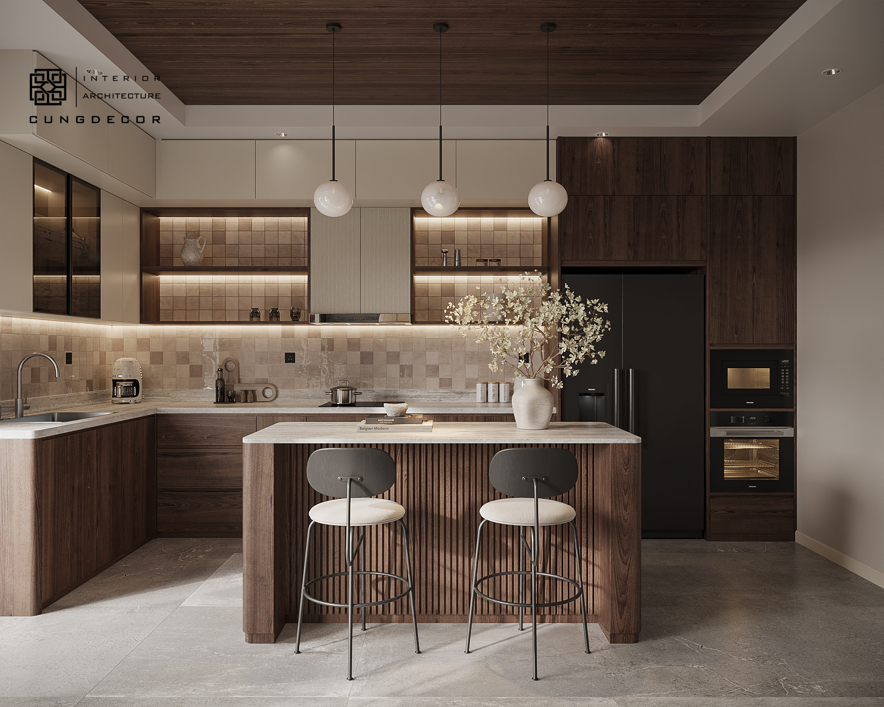 Nhà phố hiện đại