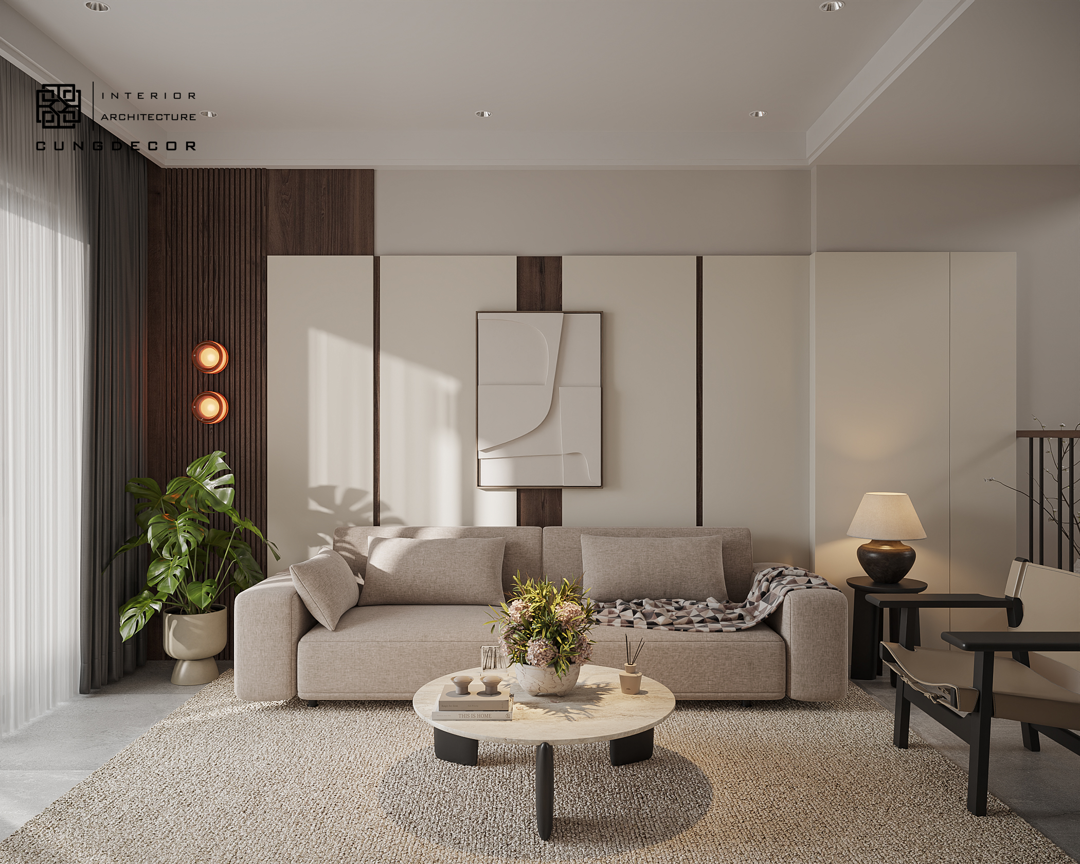 Nhà phố hiện đại